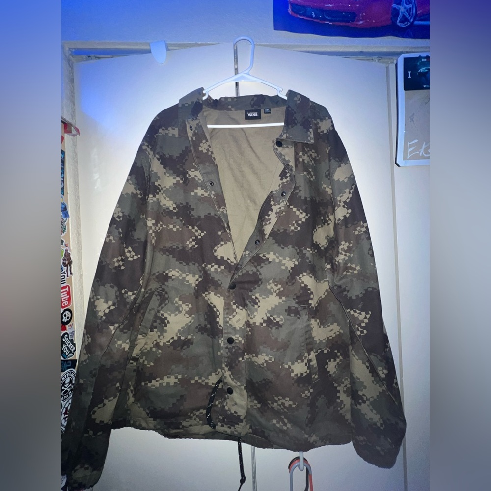 MENS VANS XXL CAMO JACKET